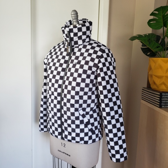 Vans Iconic Checkered Puffer Jacket Size XS NEW! - Picture 9 of 16